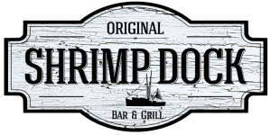 Logo for the Original Shrimp Dock.