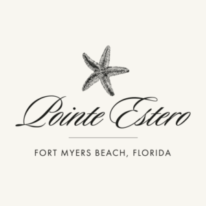 Pointe Estero Logo for Pointe Estero Beach Resort on Fort Myers Beach.