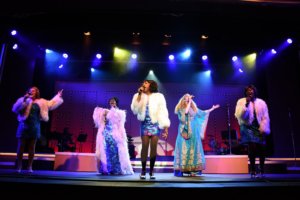 Relive the 60's and have a blast watching Beehive at the Broadway Palm dinner theater.