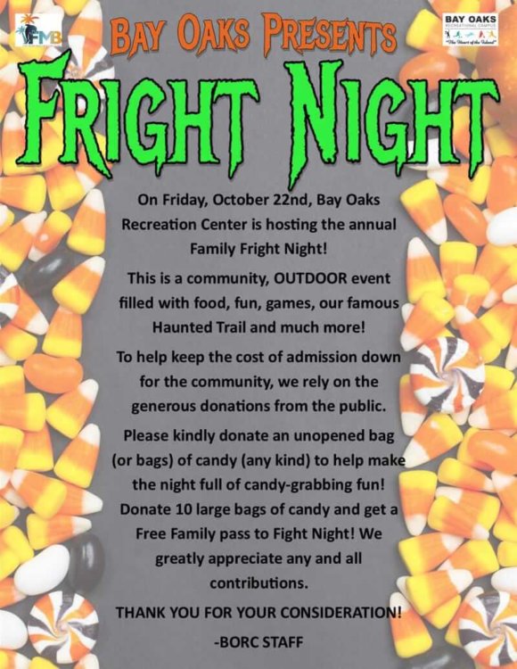 Candy Donation Flyer 21