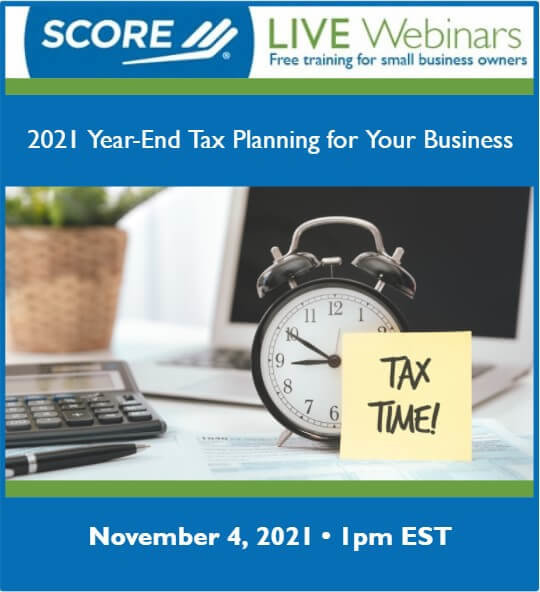 score tax webinar