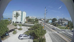 The northern view of the Newton Park traffic cam.