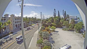 The southern view of the traffic cam at Newton Park.