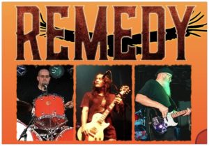 The members of the band Remedy.