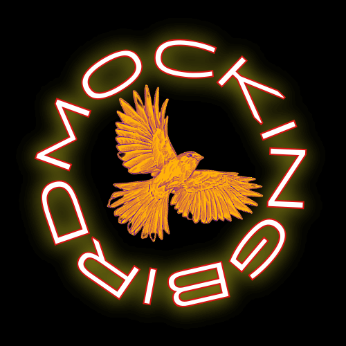 LOGO FOR THE BAND MOCKINGBIRD.